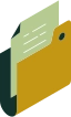 An icon of a document in a folder