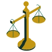 an illustration of law scales