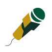 an illustration of a microphone