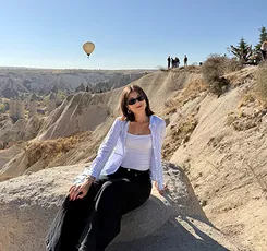 鶹dent Ayla Davidson on exchange in Turkey