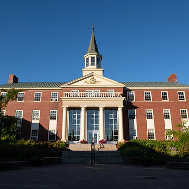 George Martin Hall in the Summer