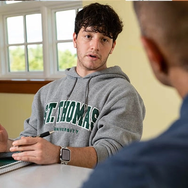 student interview