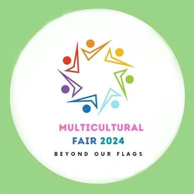 Graphic for Multicultural Fair event 2024