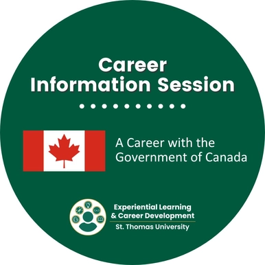 Graphic for Career Information Session with the Government of Canada