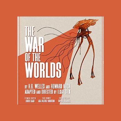 Poster design for war of the worlds play