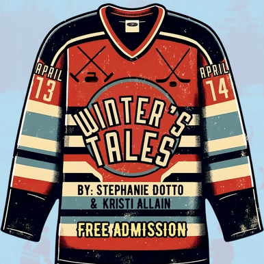 Hockey Sweater with Winter's Tales written on the chest