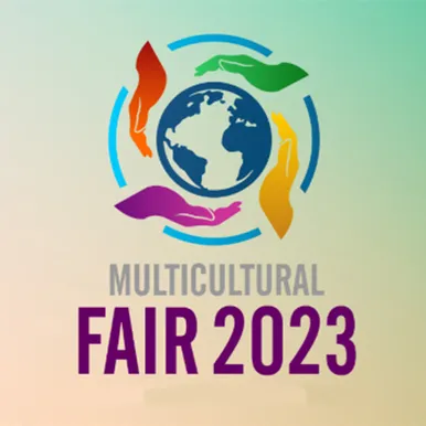 Graphics of hands holding globe