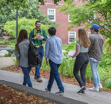 Campus tour at St. Thomas university