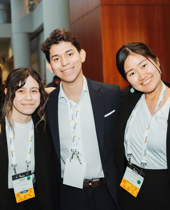 Students at Enactus competition