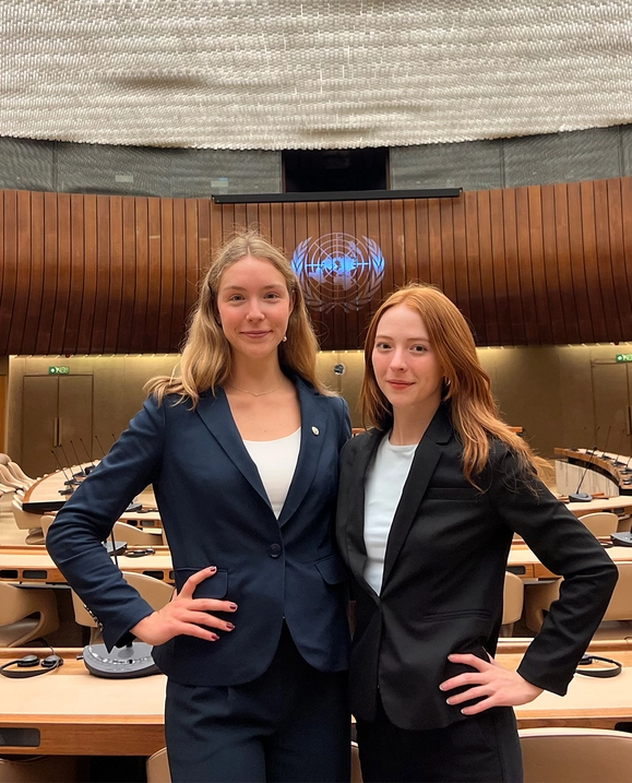 Moot Court STUdents at the UN in Geneva